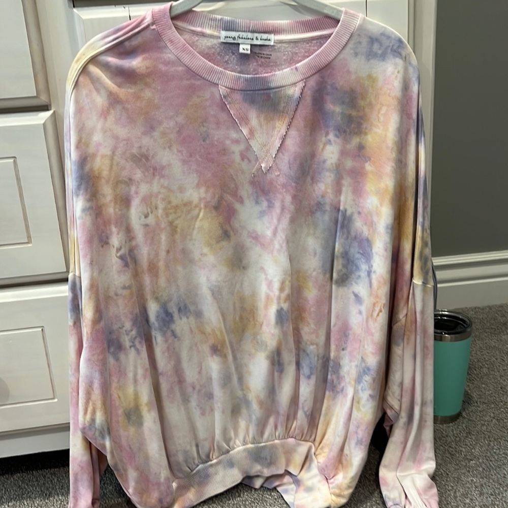 Young Fabulous & Broke Tie Dye Top